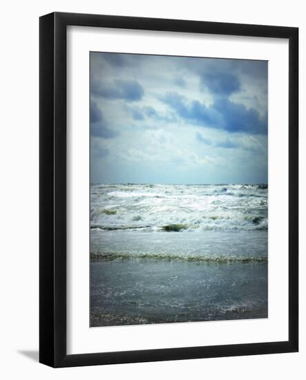 North Sea Beach Netherlands-Alaya Gadeh-Framed Photographic Print