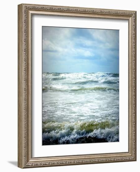 North Sea Beach Netherlands-Alaya Gadeh-Framed Photographic Print