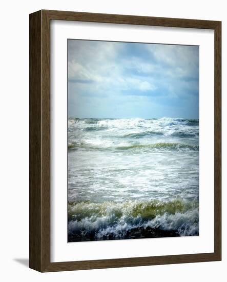 North Sea Beach Netherlands-Alaya Gadeh-Framed Photographic Print