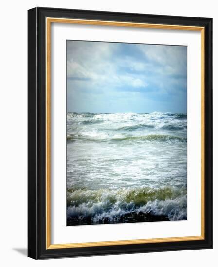 North Sea Beach Netherlands-Alaya Gadeh-Framed Photographic Print