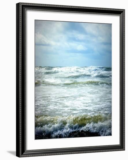 North Sea Beach Netherlands-Alaya Gadeh-Framed Photographic Print