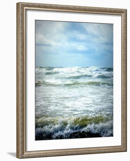 North Sea Beach Netherlands-Alaya Gadeh-Framed Photographic Print