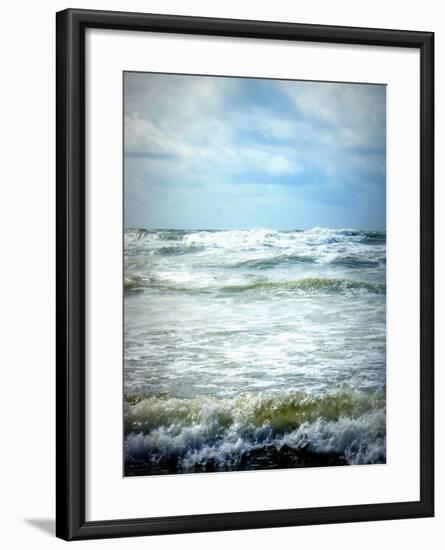 North Sea Beach Netherlands-Alaya Gadeh-Framed Photographic Print