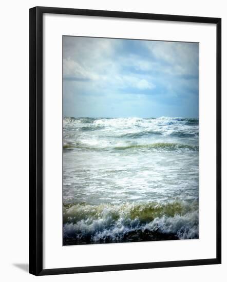 North Sea Beach Netherlands-Alaya Gadeh-Framed Photographic Print