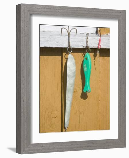 North Sea Fishing Lures, Norway-Russell Young-Framed Photographic Print