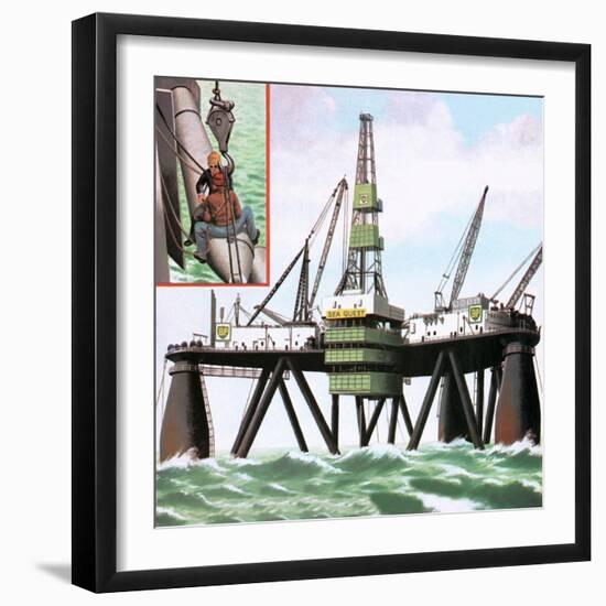 North Sea Oil-John Keay-Framed Giclee Print