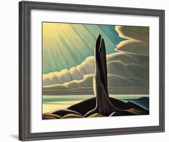 North Shore, Lake Superior-Lawren S^ Harris-Framed Art Print