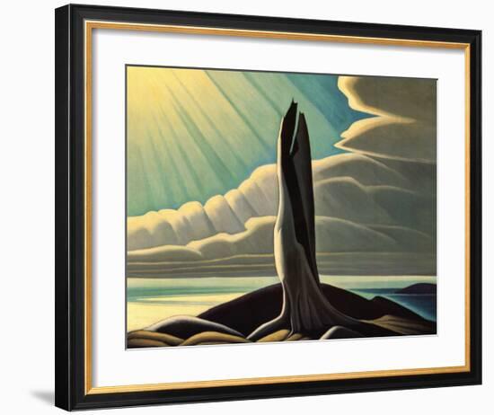 North Shore, Lake Superior-Lawren S^ Harris-Framed Art Print