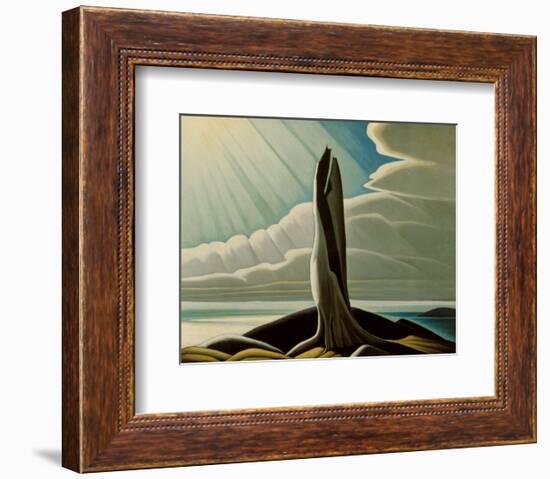 North Shore, Lake Superior-Lawren S^ Harris-Framed Art Print