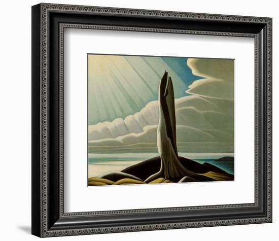 North Shore, Lake Superior-Lawren S^ Harris-Framed Art Print