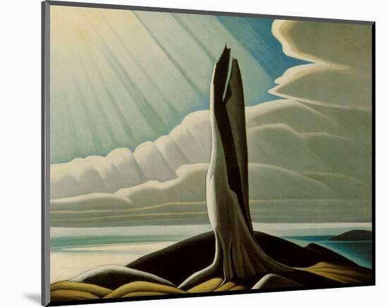 North Shore, Lake Superior-Lawren S^ Harris-Mounted Art Print