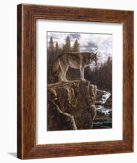 North Shore Lookout-Bruce Miller-Framed Giclee Print