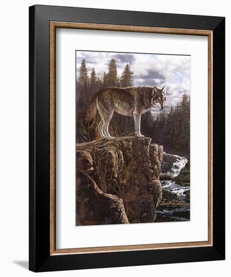 North Shore Lookout-Bruce Miller-Framed Giclee Print