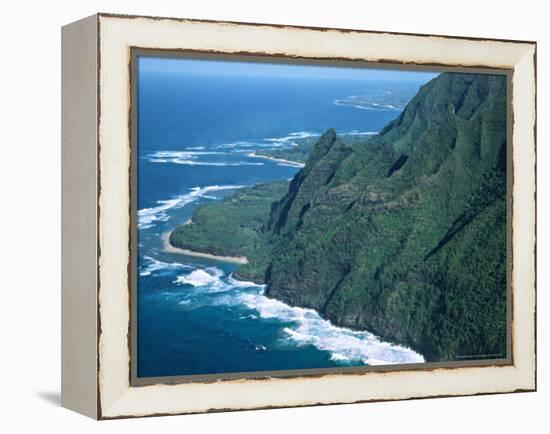 North Shore of Kauai, Hawaii, USA-Charles Sleicher-Framed Premier Image Canvas