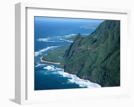 North Shore of Kauai, Hawaii, USA-Charles Sleicher-Framed Photographic Print