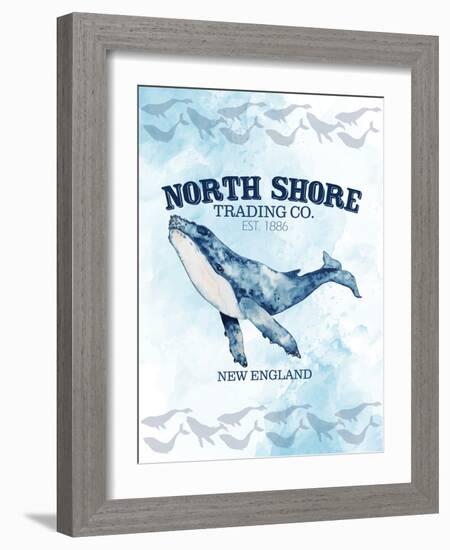 North Shore-Kimberly Allen-Framed Art Print