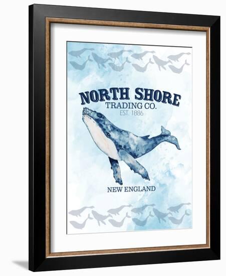 North Shore-Kimberly Allen-Framed Art Print