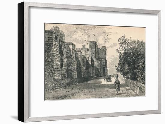 'North Terrace and Winchester Tower', 1895-Unknown-Framed Giclee Print