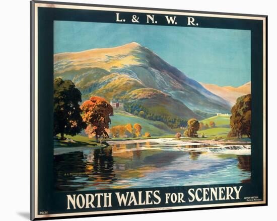 North Wales for Scenery-null-Mounted Art Print