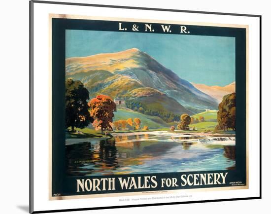 North Wales for Scenery-null-Mounted Art Print