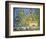 North Wales Map-null-Framed Art Print