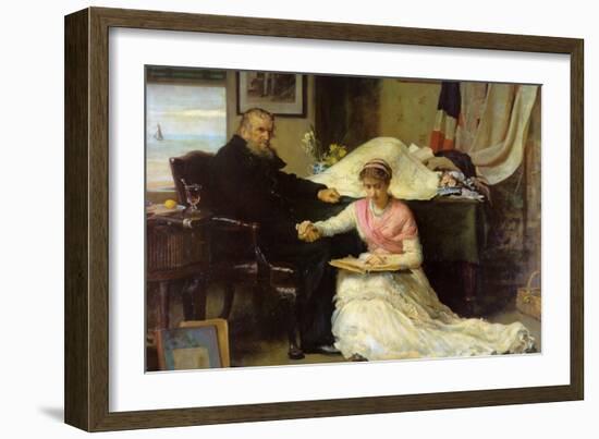 North-West Passage-John Everett Millais-Framed Art Print