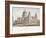 North-West View of St Paul's Cathedral with Figures Walking in Front, City of London, 1854-Christopher Wren-Framed Giclee Print