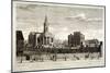 North West View of St Paul'S, Deptford, London, C1750-null-Mounted Giclee Print