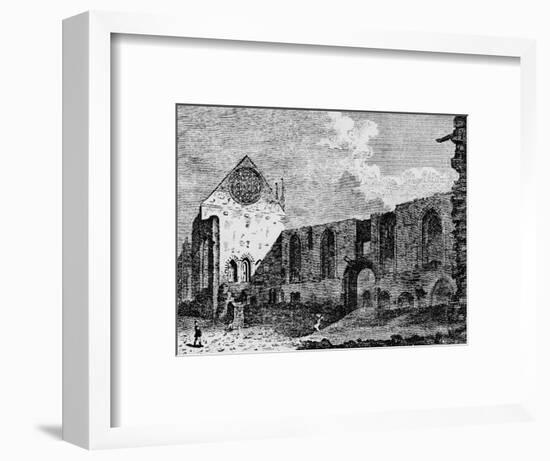 North-west view of the ruins of Winchester Palace, Southwark, London, c1900-Unknown-Framed Giclee Print