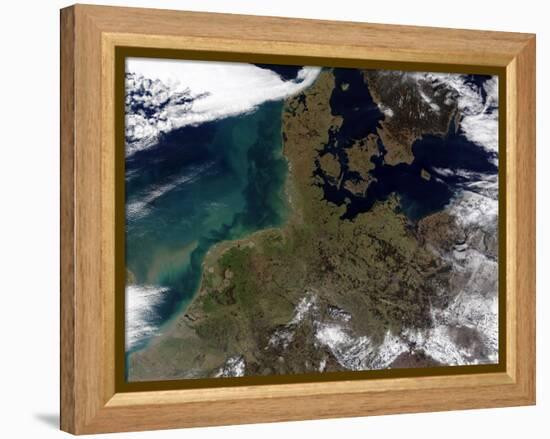 North Western Europe-Stocktrek Images-Framed Premier Image Canvas