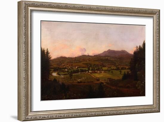 North Williston, Vermont, 1850-Charles Louis Heyde-Framed Giclee Print