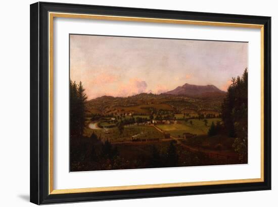 North Williston, Vermont, 1850-Charles Louis Heyde-Framed Giclee Print