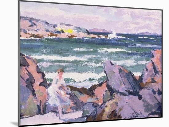 North Wind, Iona (The Bather)-Francis Campbell Boileau Cadell-Mounted Giclee Print