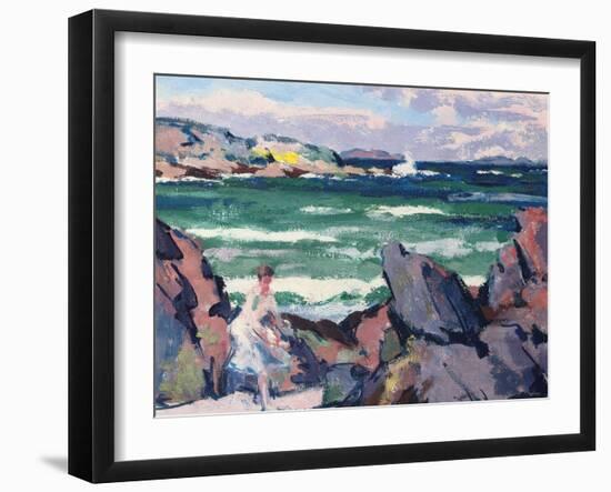 North Wind, Iona-Francis Campbell Boileau Cadell-Framed Giclee Print