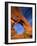 North Window Arch, Arches National Park, UT-Gary Conner-Framed Photographic Print