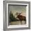 North Woods Moose II-David Cater Brown-Framed Art Print