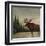 North Woods Moose II-David Cater Brown-Framed Art Print