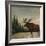 North Woods Moose II-David Cater Brown-Framed Art Print