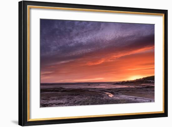 Northam Burrows First Light-Terry Mathews-Framed Photographic Print