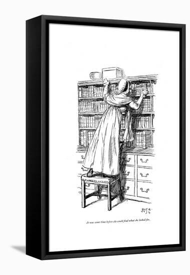 Northanger Abbey, Austen-Hugh Thomson-Framed Premier Image Canvas