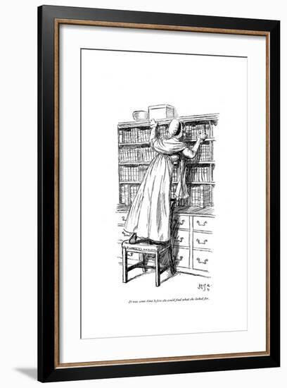 Northanger Abbey, Austen-Hugh Thomson-Framed Giclee Print