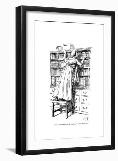 Northanger Abbey, Austen-Hugh Thomson-Framed Giclee Print