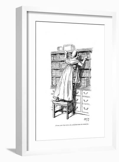 Northanger Abbey, Austen-Hugh Thomson-Framed Giclee Print