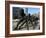 Northeast China, Heilongjiang Province, Harbin, A Statue of Female Ice Speed Skaters, China-Christian Kober-Framed Photographic Print