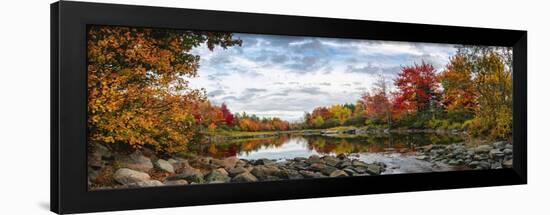 Northeast Creek Panorama-Danny Head-Framed Art Print