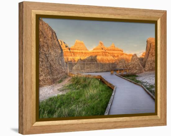 Northeast Entrance, Badlands National Park, South Dakota, USA-Jamie & Judy Wild-Framed Premier Image Canvas