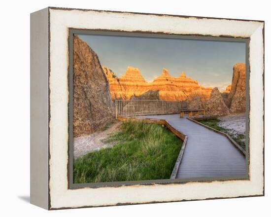 Northeast Entrance, Badlands National Park, South Dakota, USA-Jamie & Judy Wild-Framed Premier Image Canvas