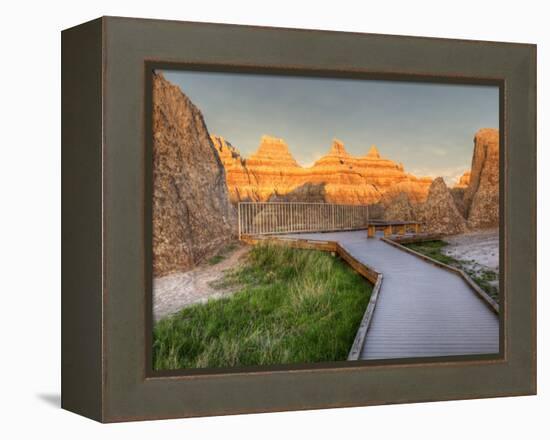 Northeast Entrance, Badlands National Park, South Dakota, USA-Jamie & Judy Wild-Framed Premier Image Canvas