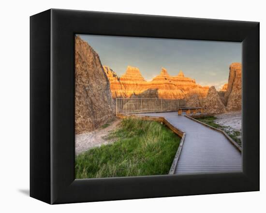 Northeast Entrance, Badlands National Park, South Dakota, USA-Jamie & Judy Wild-Framed Premier Image Canvas