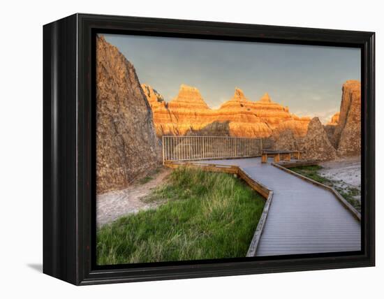 Northeast Entrance, Badlands National Park, South Dakota, USA-Jamie & Judy Wild-Framed Premier Image Canvas